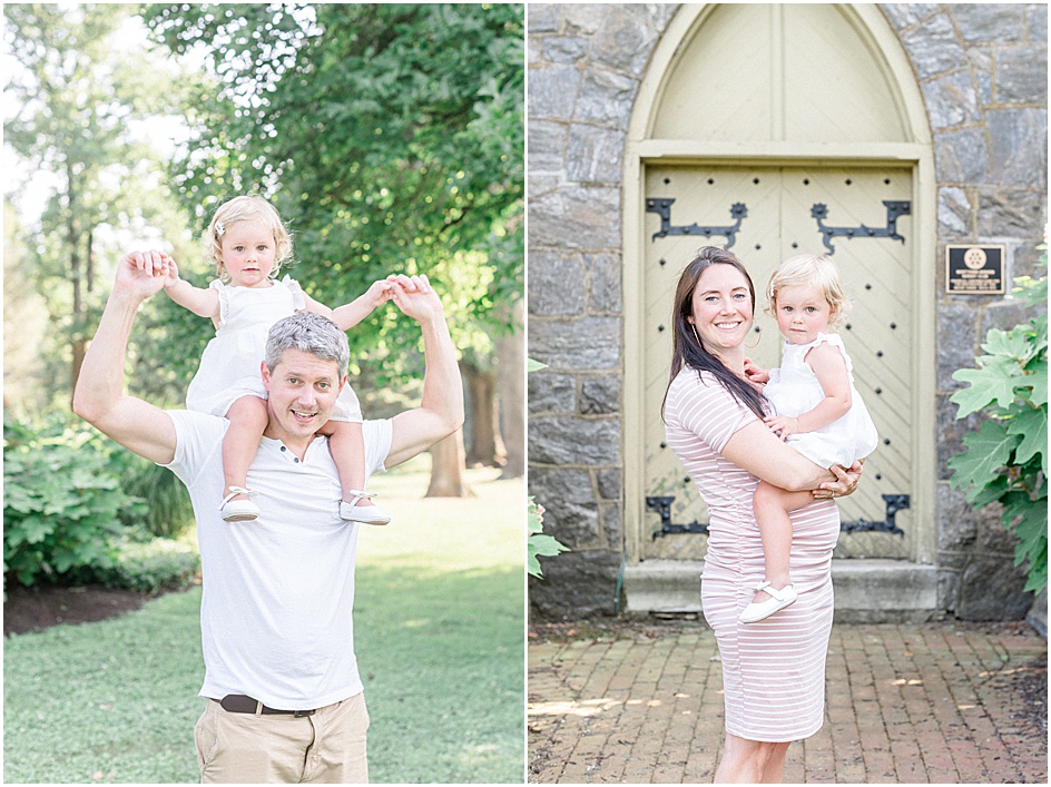 Family Maternity Session at Oakbourne Mansion
